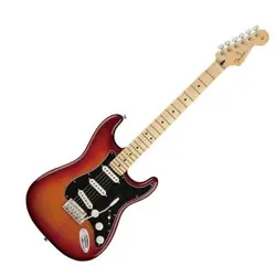 FENDER PLAYER STRATOCASTER PLUS TOP MN AGED CHERRY BURST