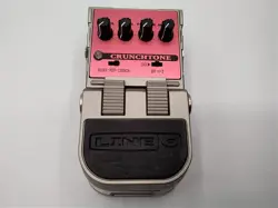 LINE6 CRUNCH TONE GUITAR OVERDRIVE PEDAL MODELED AFTER VOX FENDER MARSHALL AMPS