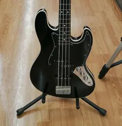 [FENDER JAPAN] AERODYNE II JAZZ BASE BLACK MADE IN JAPAN ELECTRIC BASS GUITAR
