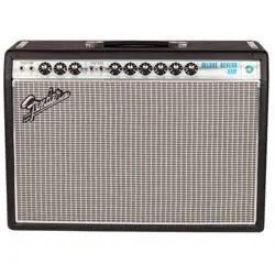 FENDER â€™68 CUSTOM DELUXE REVERB COMBO AMP, BLACK