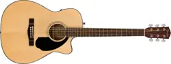 FENDER CC-60SCE CONCERT ACOUSTIC GUITAR WALNUT FINGERBOARD, NATURAL