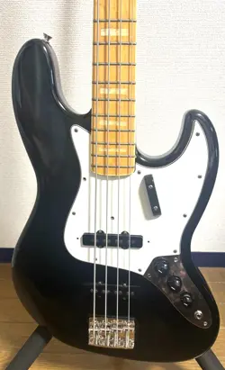 FENDER JAPAN JB75-US JAZZ BASS BLACK BLOCK INLAY MADE IN JAPAN