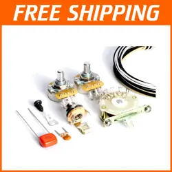 PROFESSIONAL GUITAR WIRING KIT FOR FENDER TELECASTER - 4-WAY SWITCH AVAILABLE