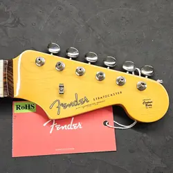 2022 FENDER AMERICAN VINTAGE II '61 STRAT ROSEWOOD NECK + TUNERS ELECTRIC GUITAR