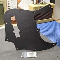 PICKGUARD BLACK ANODIZED