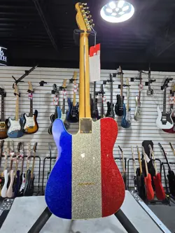 TELECASTER RED SILVER