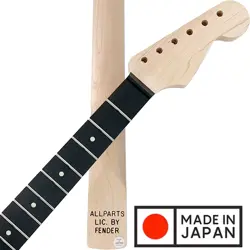 NEW ALLPARTS “LICENSED BY FENDER®” SEO REPLACEMENT STRATOCASTER® NECK UNFINISHED