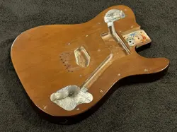 RARE FENDER TELECASTER CUSTOM BODY MOCHA BROWN 1973