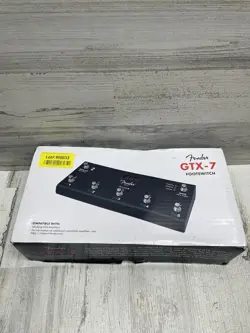 FENDER GTX-7 FOOTSWITCH FOR MUSTANG GTX AMPLIFIERS.