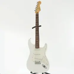 USED FENDER MEX PLAYER STRATOCASTER (POLAR WHITE/PAU FERRO) SN. MX22268522