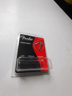 NEW - FENDER FGS3 GLASS SLIDE 3, THICK MEDIUM