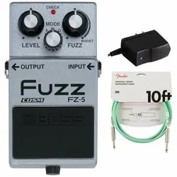 BOSS FZ-5 FUZZ GENUINE ADAPTER PSA-100S2 FENDER CABLE SURF GREEN 3M SIMULTANEOUS