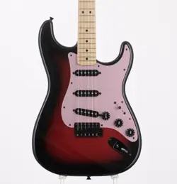 FENDER MADE IN JAPAN KEN STRATOCASTER GALAXY RED 2021 USED ALDER W/SOFT CASE