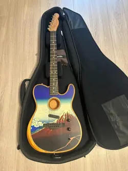FENDER FLAGSHIP OMOTESANDO LIMITED ACOSTA SONIC USA KATSUSHIKA HOKUSAI