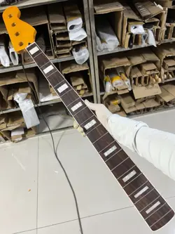 20FRETS ELECTRIC BASS NECK MAPLE JAZZ BASS FENDER 34IN ROSEWOOD BLOCK INLAY