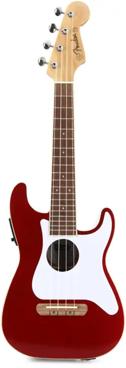 FENDER FULLERTON STRATOCASTER UKE - CANDY APPLE RED