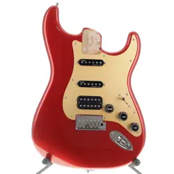 FENDER AMERICAN ULTRA II STRATOCASTER BODY SINISTER RED FINISH FULLY LOADED!