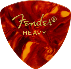FENDER 346 SHAPE PICKS, SHELL, HEAVY, 12 PACK