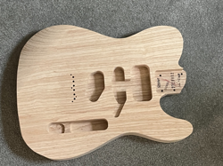 FENDER AMERICAN ULTRA II TELECASTER BODY  UNFINISHED 4 LB 2 OZ