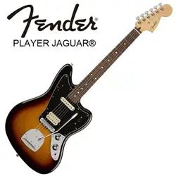FENDER PLAYER JAGUAR 3 COLOR SUNBURST