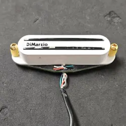 DIMARZIO DP218W SUPER DISTORTION BRIDGE PICKUP FOR FENDER STRAT ELECTRIC GUITAR