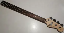 NEAR MINT FENDER SQUIER AFFINITY ROSEWOOD PRECISION P BASS NECK ZERO FRET WEAR