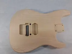 FLAME MAPLE HXX GUITAR BODY - FOR FENDER STRATOCASTER NECK FLOYD ROSE J2132