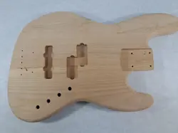 UNFINISHED ALDER P/J JAZZ BASS GUITAR BODY - FITS FENDER NECKS J2139