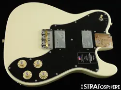 FENDER AMERICAN PROFESSIONAL II DELUXE TELE LOADED BODY OLYMPIC WHITE