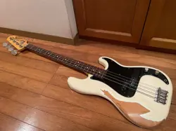 *AS IS* FENDER JAPAN PB70 MIJ PRECISION BASS WHITE DIY RELIC MADE IN JAPAN