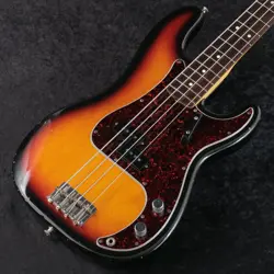 USED FENDER USA / AMERICAN VINTAGE 62 PRECISION BASS 1994 MADE 3-COLOR SUNBURST