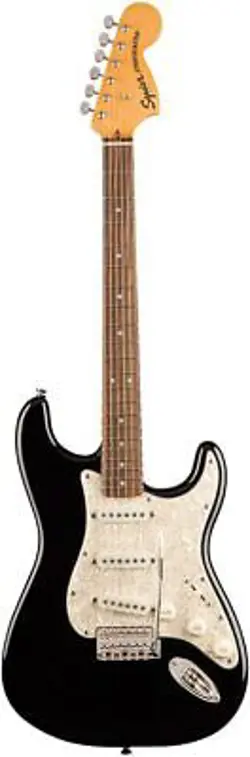 FENDER SQUIER MINI STRATOCASTER LAUREL FINGERBOARD ELECTRIC GUITAR, 3/4 - BLACK