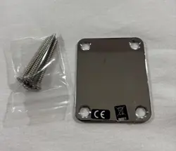 2015 FENDER STRATOCASTER MIM NECK JOINT PLATE CHROME W/ HW