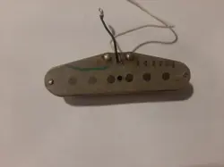 VINTAGE 1974 FENDER STRATOCASTER GREY BOTTOM STAGGERED POLE BRIDGE PICKUP