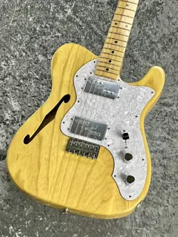 FENDER  JAPAN CLASSIC 70S TELE THINLINE -NATURAL- USED ELECTRIC GUITAR  2015
