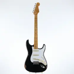 USED FENDER CUSTOM SHOP / NAMM LTD 1956 STRATOCASTER ROASTED RELIC BLACK 2019