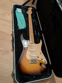 2012 FENDER STRATOCASTER STANDARD MEXICO BROWN SUNBURST