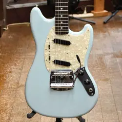 FENDER JAPAN MG65 MUSTANG BLUE MADE IN JAPAN 2010-2012 SOLID ELECTRIC GUITAR