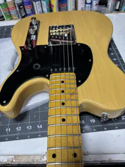 BEAUTIFUL ASAT TRIBUTE BUTTERSCOTCH TELECASTER G&L ELECTRIC GUITAR FENDER STRAT