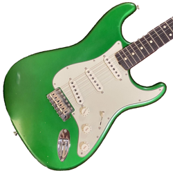 [FENDER] CUSTOM SHOP 1961 STRATOCASTER JOURNEYMAN RELIC CANDY GREEN 2021 GUITAR