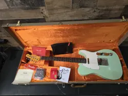2023 FENDER AMERICAN VINTAGE II 1963 TELECASTER SURF GREEN  W/OHSC