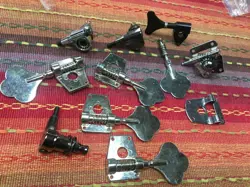 PARTS LOT OF ASSORTED BASS TUNERS FOR REPAIR ~ IBANEZ, SQUIER, FENDER