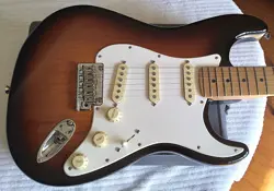 2023 FENDER AMERICAN PROFESSIONAL II STRATOCASTER, 2-COLOR SUNBURST, ANNIVERSARY