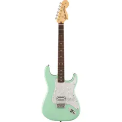 MINT FENDER LIMITED EDITION TOM DELONGE STRATOCASTER GUITAR ROSEWOOD, SURF GREEN