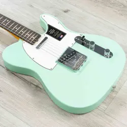 MINT FENDER AMERICAN VINTAGE II 1963 TELECASTER GUITAR, ROSEWOOD, SURF GREEN