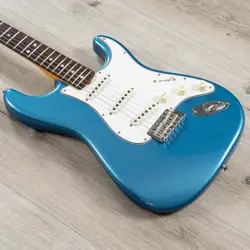 MINT FENDER CS '66 STRAT DELUXE CLOSET CLASSIC GUITAR AGED LAKE PLACID BLUE
