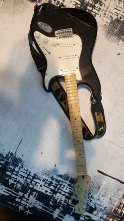 2009 BLACK MIM FENDER STRATOCASTER