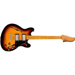 MINT SQUIER BY FENDER CLASSIC VIBE STARCASTER GTR. MAPLE BOARD, 3-COLOR SUNBURST
