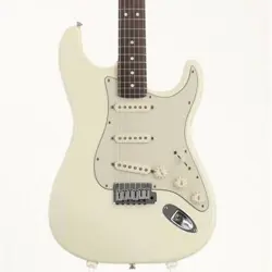 FENDER ARTIST SERIES JEFF BECK STRATOCASTER OLYMPIC WHITE ELECTRIC GUITAR