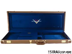 USA FENDER CUSTOM SHOP SM22 60 TELE CUSTOM CC STRAT G+G BROWN HARDSHELL CASE